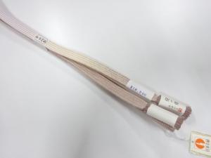 大特価品　上質　未使用品　紐一條　正絹　平田紐　撚り房　手組帯締め